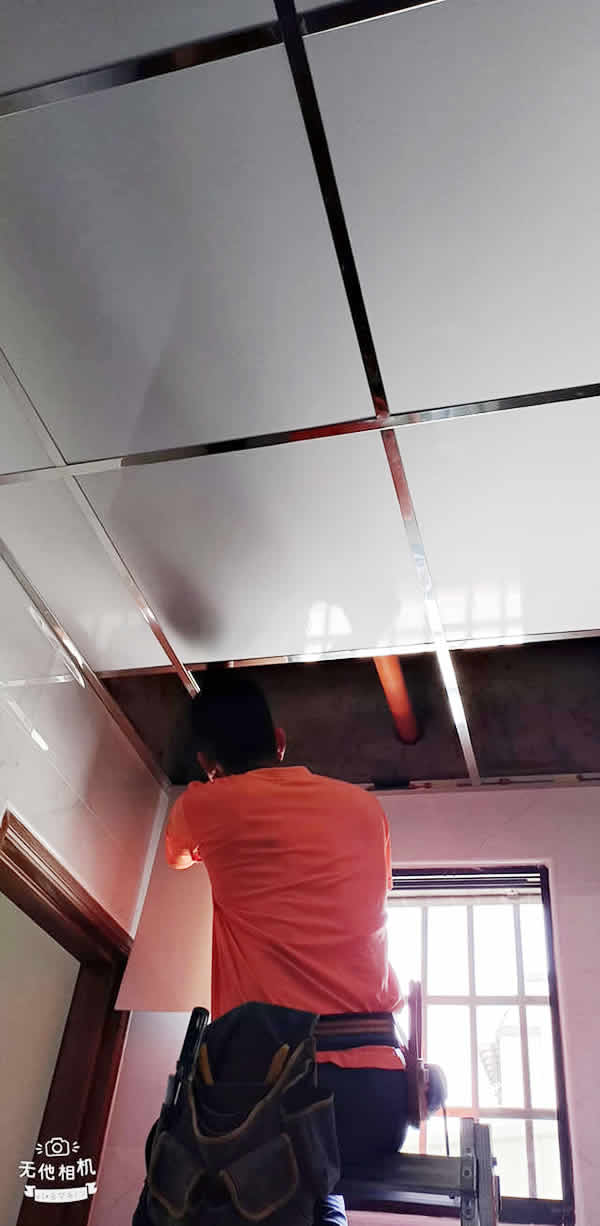 高雄房屋翻修 : 輕鋼架天花板-明架天花板