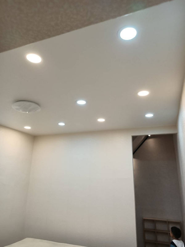 高雄房屋修繕 : 輕鋼架天花板-暗架天花板-矽酸鈣板
